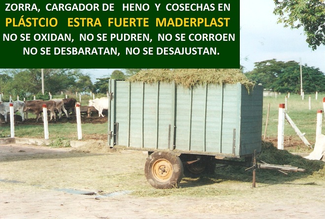 Remolques agrícolas 29 cisternas plataformas plástico maderplast galera esparcidores de estiércol remolque esparcidor plataformas remolcador para transporte agrícola basculantes plataformas o zorra vagones volteo Corrales plásticos Maderplast los más fuertes, no es pudren, no se oxidan, no se rompen, no maltratan el ganado, corrales e instalaciones para ganadería tecnificadas, estabulación de ganados en corralejas ecológicas, las nuevas tecnologías de los nuevos materiales, para las faenas ganaderas, ganadería intensiva, ganaderías extensivas con infraestructuras para faenado de ganado,