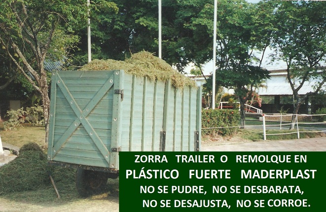Remolques agrícolas 30 cisternas plataformas plástico maderplast galera esparcidores de estiércol remolque esparcidor plataformas remolcador para transporte agrícola basculante plataformas o zorra Corrales plásticos Maderplast los más fuertes, no es pudren, no se oxidan, no se rompen, no maltratan el ganado, corrales e instalaciones para ganadería tecnificadas, estabulación de ganados en corralejas ecológicas, las nuevas tecnologías de los nuevos materiales, para las faenas ganaderas, ganadería intensiva, ganaderías extensivas con infraestructuras para faenado de ganado,